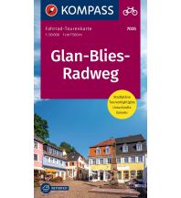 Radsport KOMPASS Fahrrad-Tourenkarte, Glan-Blies-Radweg, 1:50 000 KOMPASS freytag & berndt