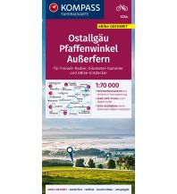 KOMPASS Fahrradkarte 3344 Ostallgäu, Pfaffenwinkel, Außerfern 1:70.000 Kompass-Karten GmbH