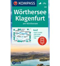 Hiking Maps Carinthia Kompass-Karte 061, Wörthersee, Klagenfurt 1:25.000 Kompass-Karten GmbH