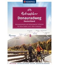 Cycling Guides Germany KOMPASS Radreiseführer Donauradweg Deutschland Kompass-Karten GmbH