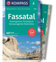 Wanderführer KOMPASS Wanderführer 5718 Fassatal, Rosengarten, 60 Touren KOMPASS freytag & berndt