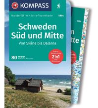 Hiking Guides KOMPASS Wanderführer 5984 Schweden Süd und Mitte, Von Skåne bis Dalarna, 80 Touren Kompass-Karten GmbH
