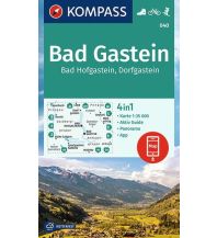 Wanderkarten Salzburg KOMPASS Wanderkarte 040 Bad Gastein, Bad Hofgastein, Dorfgastein 1:35000 KOMPASS freytag & berndt