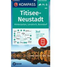 Hiking Maps Germany KOMPASS Wanderkarte 893 Titisee-Neustadt 1:25000 Kompass-Karten GmbH