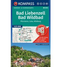 KOMPASS Wanderkarte 873 Bad Liebenzell/Bad Wildbad 1:25.000 KOMPASS freytag & berndt