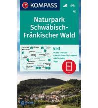 KOMPASS Wanderkarte 773 Naturpark Schwäbisch-Fränkischer Wald 1:40.000 Kompass-Karten GmbH