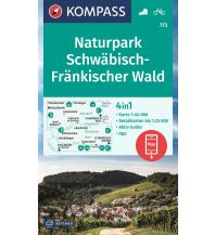 KOMPASS Wanderkarte 773 Naturpark Schwäbisch-Fränkischer Wald 1:40.000 Kompass-Karten GmbH