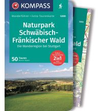 KOMPASS Wanderführer Naturpark Schwäbisch-Fränkischer Wald, Die Wanderregion bei Stuttgart, 50 Touren KOMPASS freytag & berndt