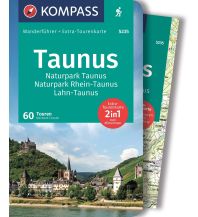 KOMPASS Wanderführer Taunus, Naturpark Taunus, Naturpark Rhein-Taunus, Lahn-Taunus, 60 Touren KOMPASS freytag & berndt