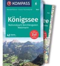 Wanderkarten KOMPASS Wanderführer Königssee, Nationalpark Berchtesgaden, Watzmann, 42 Touren KOMPASS freytag & berndt