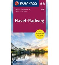 Cycling Guides Fahrrad-Tourenkarte Havel-Radweg Kompass-Karten GmbH