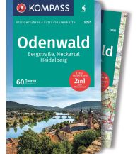 Wanderführer KOMPASS Wanderführer Odenwald, 60 Touren KOMPASS freytag & berndt