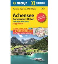 Wanderkarten Tirol Mayr Wanderkarte 429, Achensee, Karwendel, Rofan XL (2-Karten-Set) KOMPASS freytag & berndt
