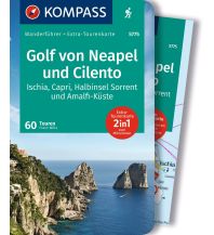 Hiking Guides KOMPASS Wanderführer Golf von Neapel, Ischia, Capri, Halbinsel Sorrent, Amalfi-Küste und Cilento, 60 Touren Kompass-Karten GmbH