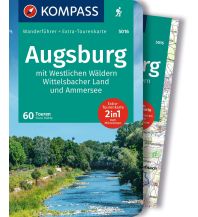 Wanderführer KOMPASS Wanderführer Augsburg mit Westlichen Wäldern, Wittelsbacher Land und Ammersee, 60 Touren KOMPASS freytag & berndt