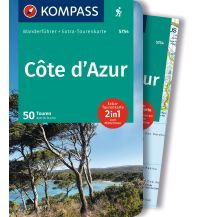 Wanderführer KOMPASS Wanderführer Côte d'Azur, Die schönsten Küsten- und Bergwanderungen, 50 Touren KOMPASS freytag & berndt