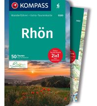 Wanderführer KOMPASS Wanderführer Rhön, 50 Touren mit Extra-Tourenkarte Kompass-Karten GmbH