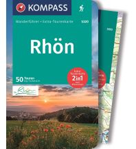 Wanderführer KOMPASS Wanderführer Rhön, 50 Touren mit Extra-Tourenkarte KOMPASS freytag & berndt