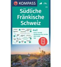 Wanderkarten Bayern KOMPASS Wanderkarte 171 Südliche Fränkische Schweiz 1:50.000 KOMPASS freytag & berndt