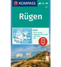 Wanderkarten Deutschland Kompass-Karte 737, Rügen 1:50.000 KOMPASS freytag & berndt