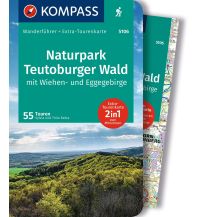 Hiking Guides KOMPASS Wanderführer Naturpark Teutoburger Wald mit Wiehen- und Eggegebirge, 55 Touren mit Extra-Tourenkarte KOMPASS freytag & berndt
