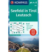 Wanderkarten Tirol Kompass-Karte 026, Seefeld in Tirol, Leutasch 1:25.000 KOMPASS freytag & berndt