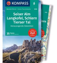 Wanderführer KOMPASS Wanderführer Seiser Alm, Langkofel, Schlern, Tierser Tal - Herausragende Dolomiten, 35 Touren KOMPASS freytag & berndt