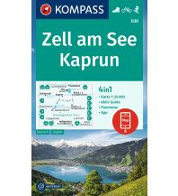 Wanderkarten Österreich KOMPASS Wanderkarte 030 Zell am See, Kaprun 1:35.000 KOMPASS freytag & berndt