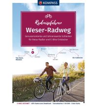 Cycling Guides Germany KOMPASS Radreiseführer Weser-Radweg KOMPASS freytag & berndt