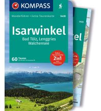 Wanderführer KOMPASS Wanderführer Isarwinkel, Bad Tölz, Lenggries, Walchensee, 60 Touren KOMPASS freytag & berndt