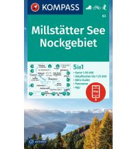 Wanderkarten Kärnten Kompass-Karte 63, Millstätter See, Nockgebiet 1:50.000 KOMPASS freytag & berndt