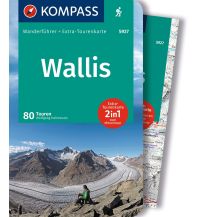 Wanderführer KOMPASS Wanderführer Wallis, 80 Touren KOMPASS freytag & berndt