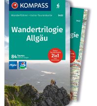 Wanderführer KOMPASS Wanderführer Wandertrilogie Allgäu, 84 Touren KOMPASS freytag & berndt