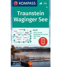 Hiking Maps KOMPASS Wanderkarte 16 Traunstein, Waginger See 1:50.000 Kompass-Karten GmbH