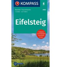 Wanderkarten KOMPASS Wander-Tourenkarte Eifelsteig 1:50.000 KOMPASS freytag & berndt