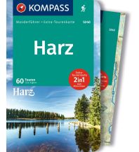 Hiking Guides KOMPASS Wanderführer Harz, 60 Touren Kompass-Karten GmbH