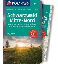 Wanderführer KOMPASS Wanderführer Schwarzwald Mitte-Nord, 55 Touren KOMPASS freytag & berndt