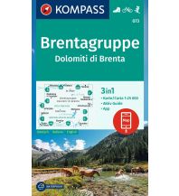 Hiking Maps Italy Kompass-Karte 073, Brentagruppe/Dolomiti di Brenta 1:25.000 Kompass-Karten GmbH