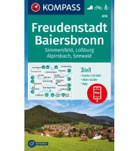 KOMPASS Wanderkarte 878 Freudenstadt, Baiersbronn, Simmersfeld, Loßburg, Alpirsbach 1:25.000 KOMPASS freytag & berndt