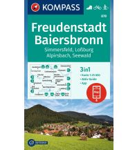 KOMPASS Wanderkarte 878 Freudenstadt, Baiersbronn, Simmersfeld, Loßburg, Alpirsbach 1:25.000 KOMPASS freytag & berndt
