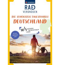 Cycling Guides Germany KOMPASS Radvergnügen Die schönsten Tagestouren Deutschland Kompass-Karten GmbH