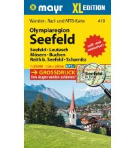 Wanderkarten Tirol Mayr-Wander-, Rad- und MTB-Karte 410, Olympiaregion Seefeld XL 1:25.000 KOMPASS freytag & berndt