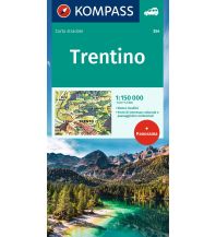 Straßenkarten Italien KOMPASS Autokarte Trentino 1:150.000 KOMPASS freytag & berndt