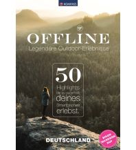 Wanderführer KOMPASS Offline - 50 Legendäre Outdoor-Erlebnisse, Deutschland KOMPASS freytag & berndt