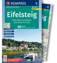 KOMPASS Wanderführer Eifelsteig, vom Dom zu Aachen zum Dom in Trier, 50 Touren mit Extra-Tourenkarte KOMPASS freytag & berndt