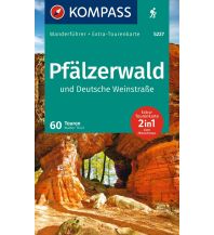 Wanderführer KOMPASS Wanderführer Pfälzerwald und Deutsche Weinstraße, 60 Touren mit Extra-Tourenkarte KOMPASS freytag & berndt