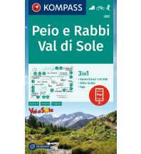 Hiking Maps Italy Kompass-Karte 095, Peio e Rabbi, Val di Sole 1:25.000 Kompass-Karten GmbH