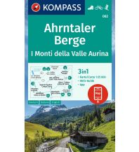Wanderkarten Südtirol & Dolomiten Kompass-Karte 082, Ahrntaler Berge 1:25.000 KOMPASS freytag & berndt