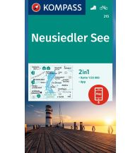 Hiking Maps Burgenland Kompass-Karte 215, Neusiedler See 1:50.000 Kompass-Karten GmbH