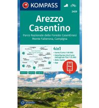 Wanderkarten Apennin Kompass-Karte 2459, Arezzo, Casentino 1:50.000 KOMPASS freytag & berndt